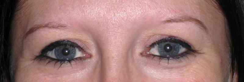 Amy packer permanent makeup powder eyebrows Kelly M Brows Before