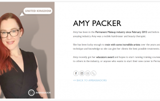 Amy Packer - Goldeneye Ambassador